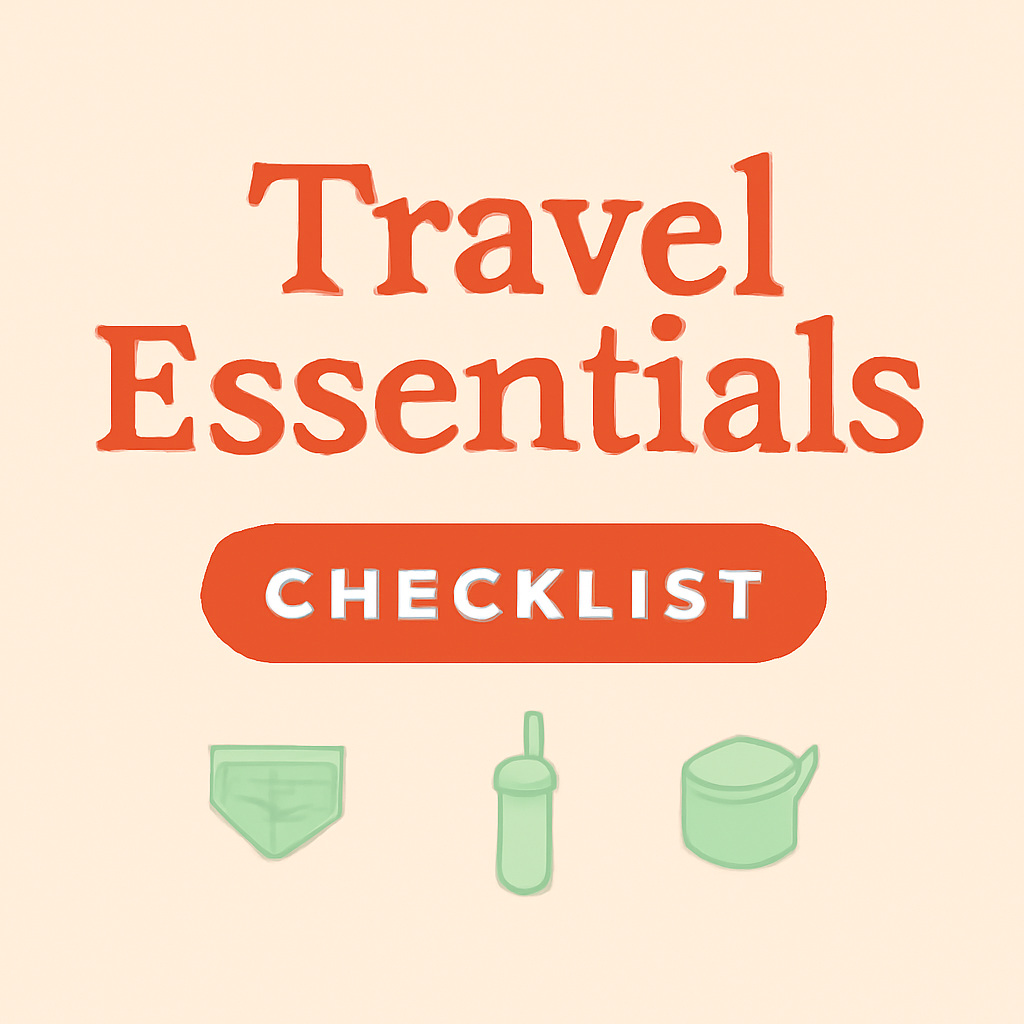 Travel Essentials Checklist